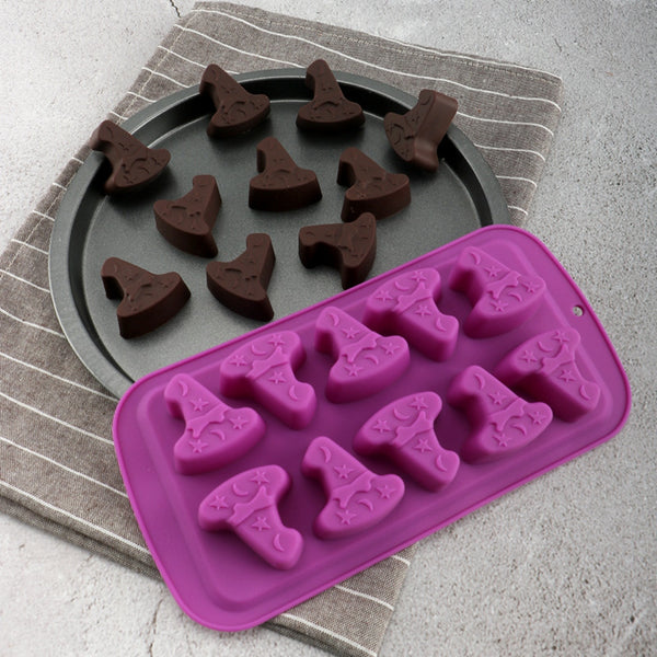 witch hats silicone mould 