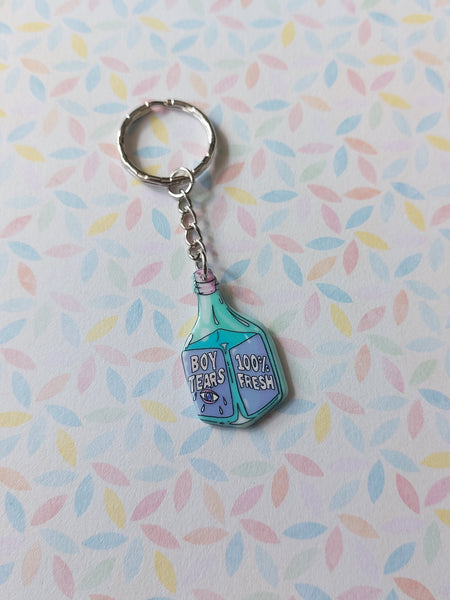 pastel goth keyring - fresh boy tears