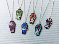 coffin necklaces