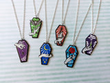 coffin necklaces