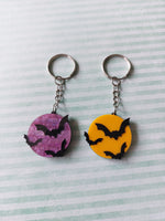 flying bats keyrings 