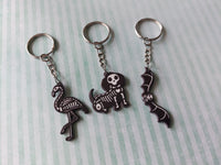 skele-animal keyrings