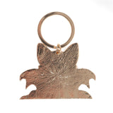 In My Witch Era Bat Cat and Moon Enamel Keyring