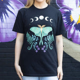 Luna Moth Unisex T-shirt Size L