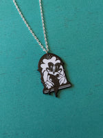 witch necklace - baphomet