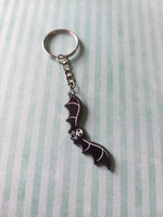 skele-animal keyring - bat