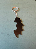 Halloween Keyring | Acrylic Pendant Keychain | Bat, Pumpkin, Haunted House & Spider Designs | Spooky Seasonal Gift