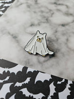 Ghost Dog Pin Badge