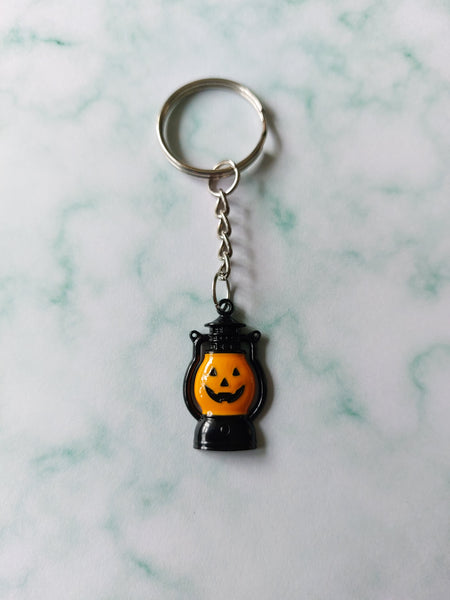 jack o'lantern keyring