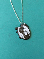 witch necklace - moth beauty 