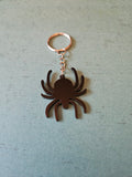Halloween Keyring | Acrylic Pendant Keychain | Bat, Pumpkin, Haunted House & Spider Designs | Spooky Seasonal Gift