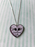 heart necklace - spooky gal