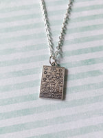 tarot card necklace - the star