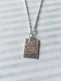 tarot card necklace - the star