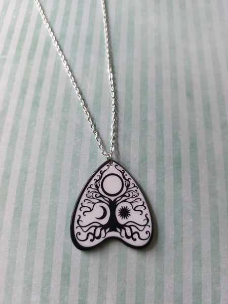 planchette necklace - tree of life 