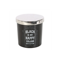 Black is My Happy Colour Opium Candle