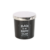 Black is My Happy Colour Opium Candle