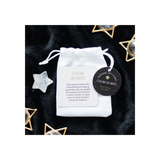 Clear Quartz Crystal Star in a Bag