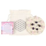Flower of Life Crystal Grid Set
