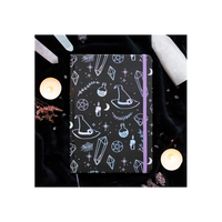 Crystal Witch Print A5 Notebook