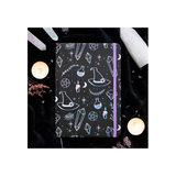 Crystal Witch Print A5 Notebook