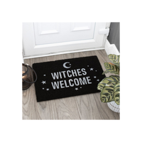 Black Witches Welcome Doormat