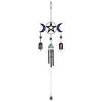 Triple Moon Windchime with Bells