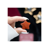 Red Jasper Crystal Star in a Bag