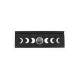 Black Moon Phase Tarot Card Stand Tealight Holder