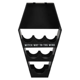 Coffin Wine Shelf