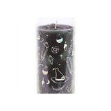 Crystal Witch Jasmine Tube Candle with Amethyst Chips