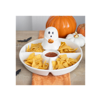 Ghost Chip & Dip Snack Dish