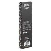 Set of 3 Black Magic Mystical Taper Candles