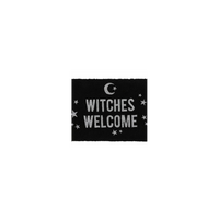 Black Witches Welcome Doormat