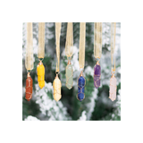 Set of 7 Hanging Crystal Tree Decorations