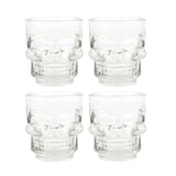 Set of 4 Skull Shot Glasses Set