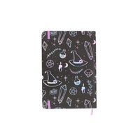Crystal Witch Print A5 Notebook