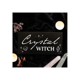 Crystal Witch Hanging Sign
