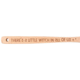 Little Witch in All of Us Wooden Pentagram Spoon