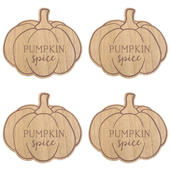 Pumpkin Spice Coaster Set