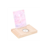 Natural Card of the Day Tarot Card Stand Tealight Holder