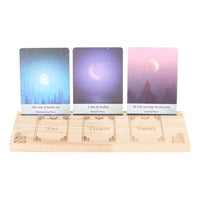 Natural Past Present Future Tarot Card Stand
