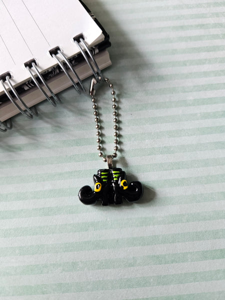 witch boots planner charm 