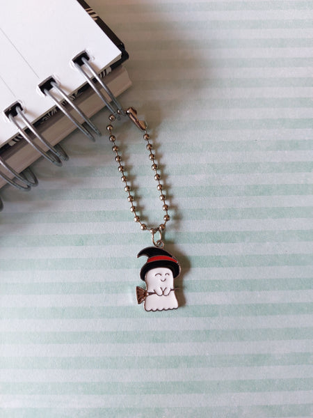 witch ghost planner charm 