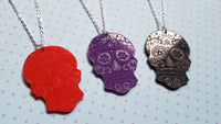 sugar skull necklaces