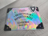 ouija board holographic make-up pouch
