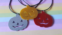 pumpkin necklaces