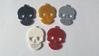 50mm acrylic skull pendants