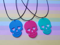 skull necklaces