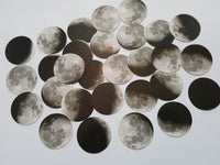 moon phases stickers